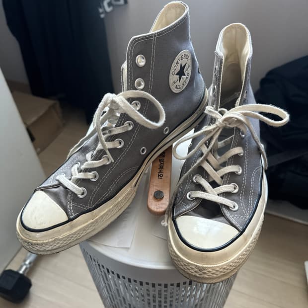 [275] 컨버스 척테일러 하이 그레이