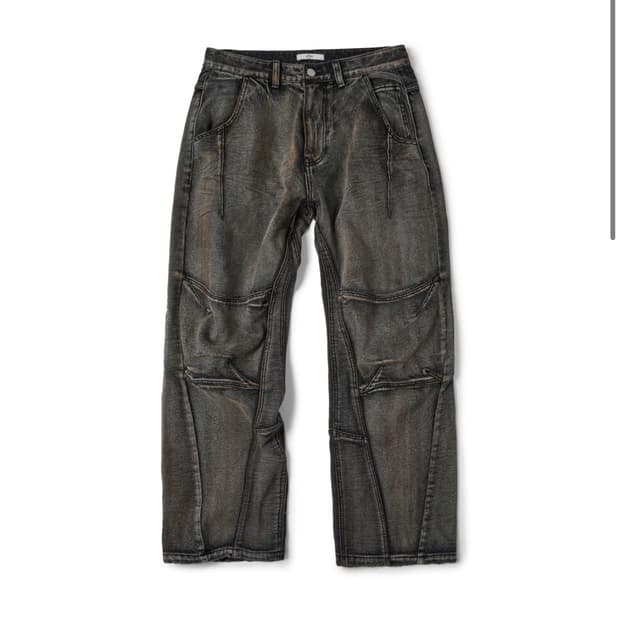 etce PANEL DENIM PANTS XL