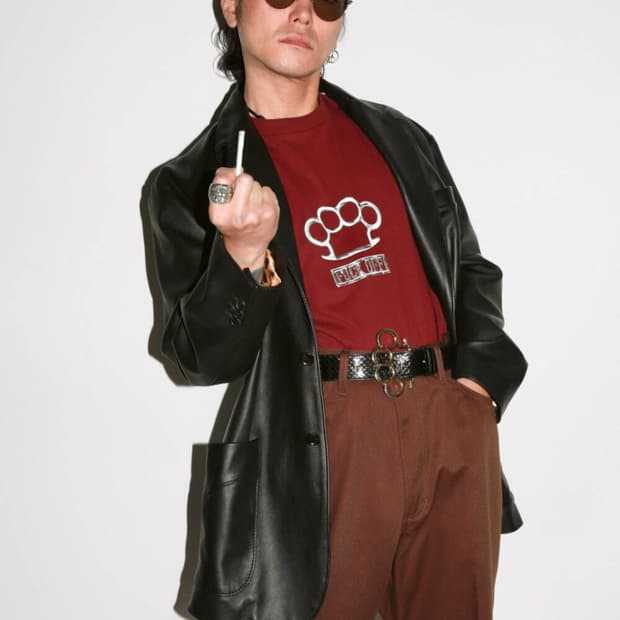 와코마리아 레더자켓