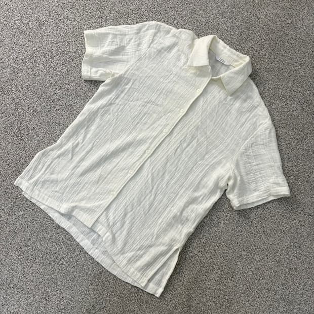 XS 신형 무신사스탠다드 코튼 셔츠 0420J