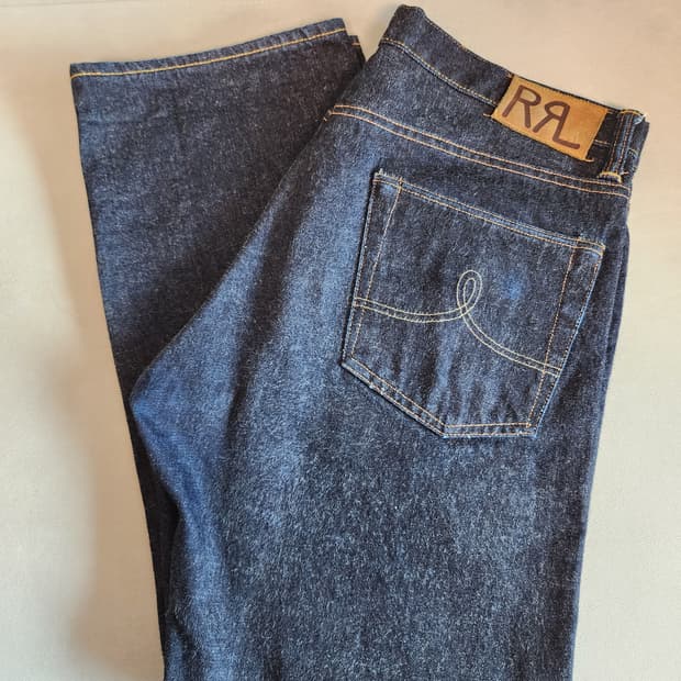 (32x30)더블알엘 rrl 빈티지파이브포켓 빈파포 이스트웨스트 데님