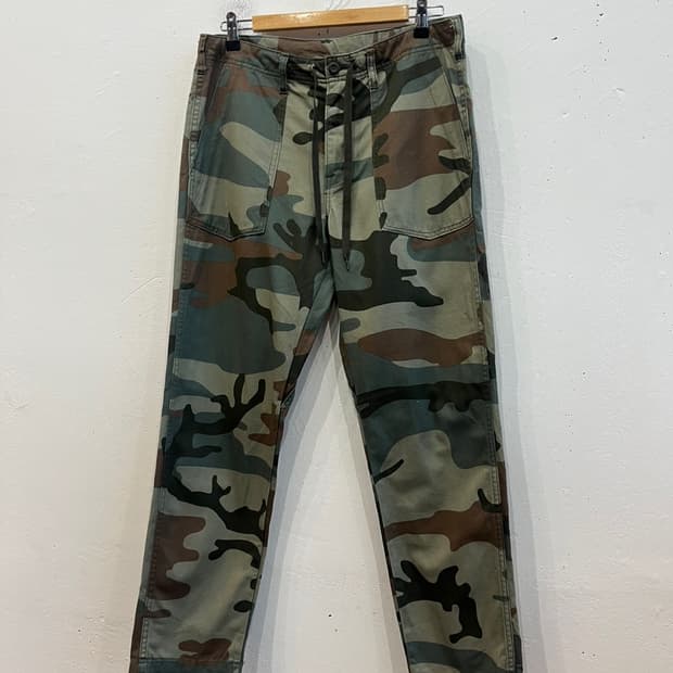 COEN 카모플라쥬 밀리터리 팬츠