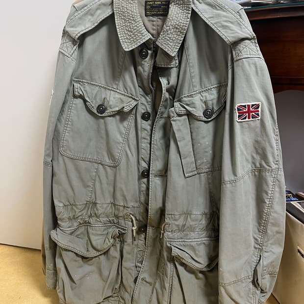 (L) 폴로 랄프로렌 유니언 잭 컴뱃 야상