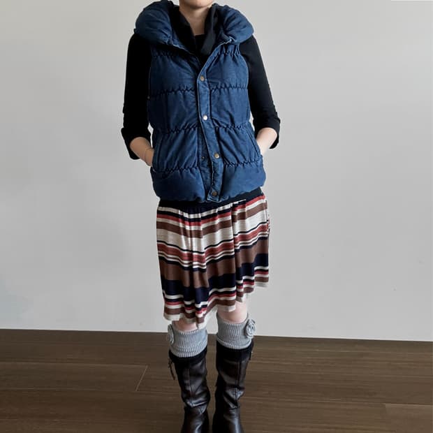 Sorridere Denim Padded Vest