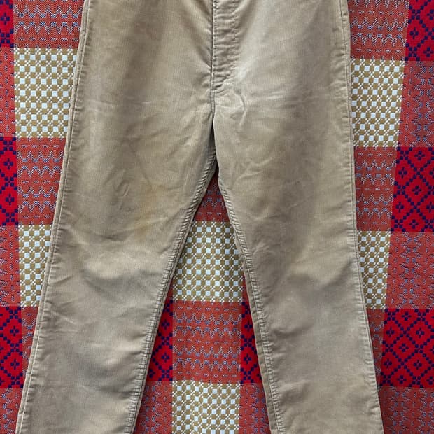 80s 리바이스 519 코듀로이 화이트탭 34