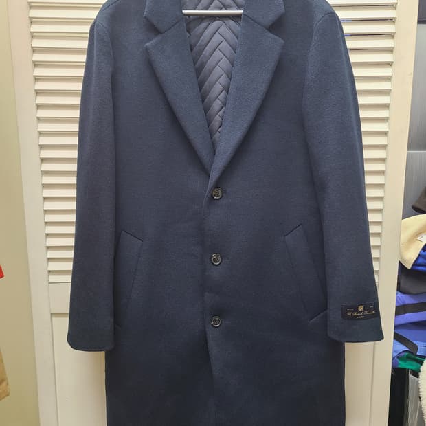 올젠 세미오버핏 울 코트