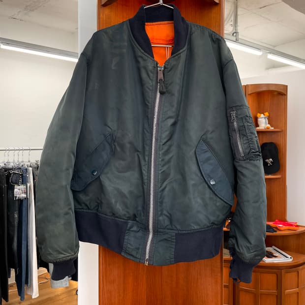 [M] 90s 알파인더스트리 ma-1 봄버 자켓