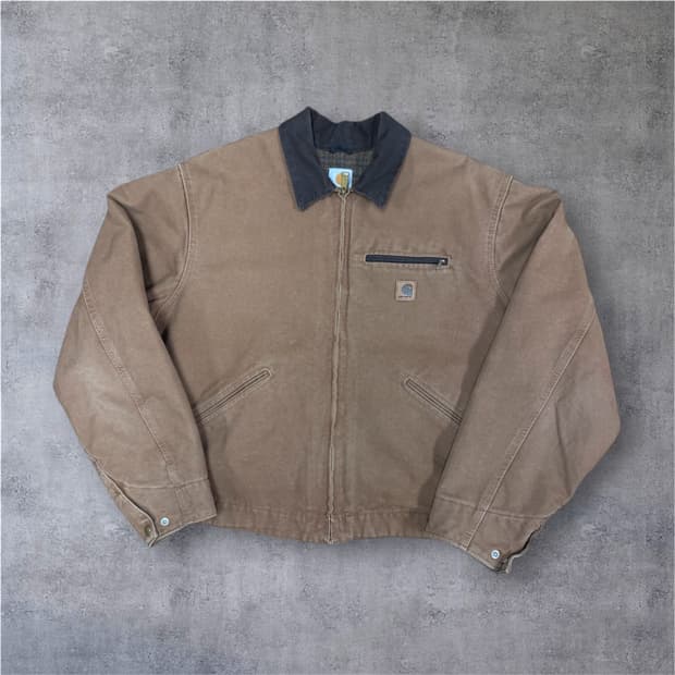 데드스탁급)칼하트 디트로이트 자켓 j97 brn XL