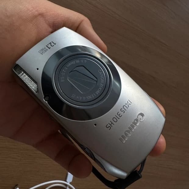 캐논 익서스 310 hs 실버카메라 디카