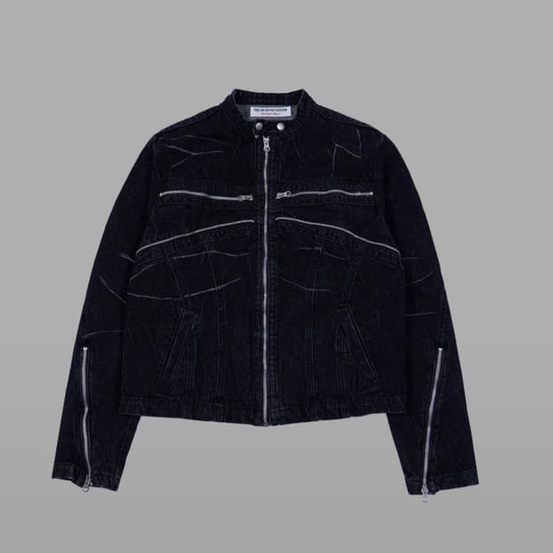 더뮤지엄비지터 데님자켓