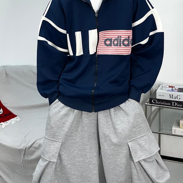 아디다스 00s 빅로고 져지 XL