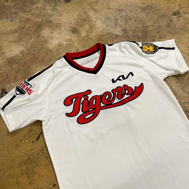 [정품/100,L] 기아타이거즈 아이콘 레플리카 유니폼 박찬호마킹 b16