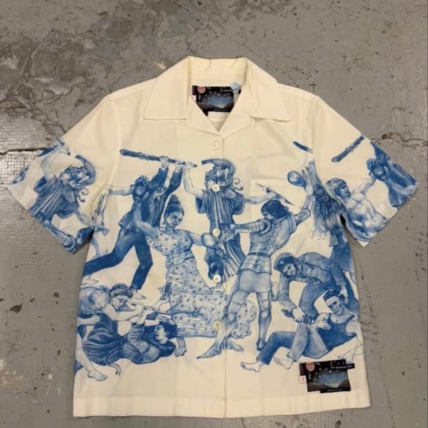 (구매)프라다 16aw / Christophe Chemin 셔츠