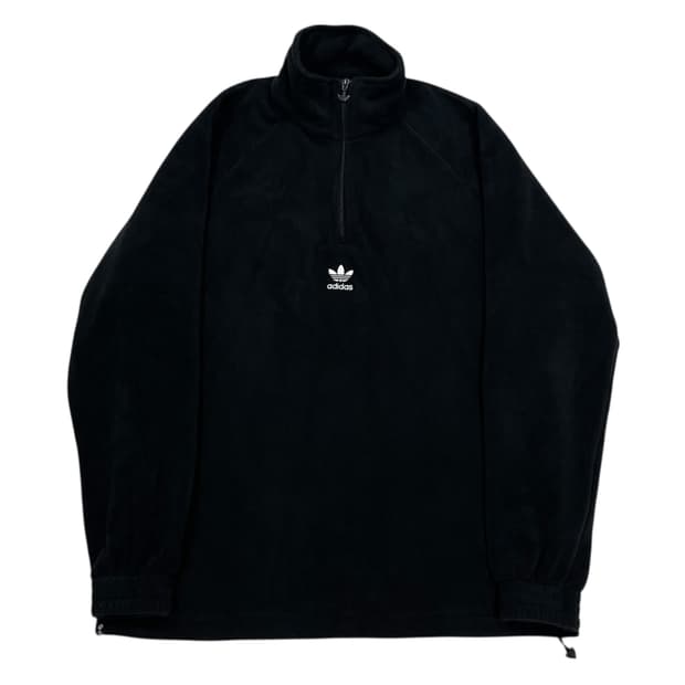 아디다스 빈티지 트레포일 하프 집업 플리스 2XL 110