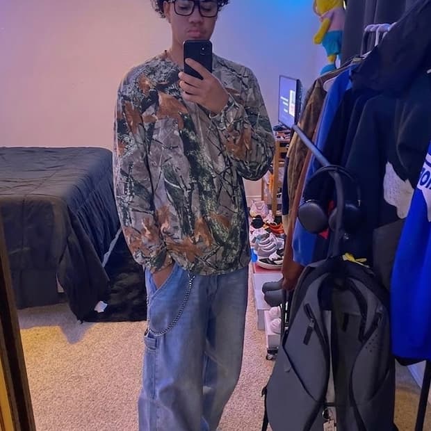 3XL) Real Tree Camo Long Sleeve