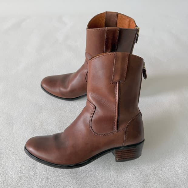 [240]쿠에른(CUEREN) 레더 웨스턴 부츠