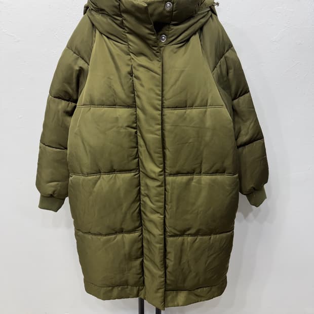 정품) 마쥬 여성 오버핏 이중패딩 36
