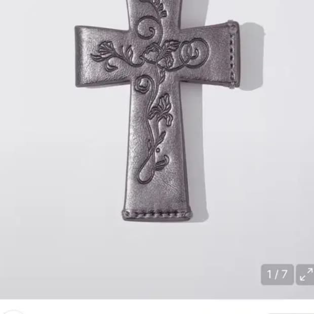 스컬프터 크로스 월렛 십자가 카드 지갑