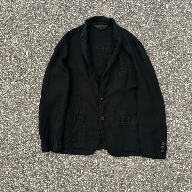 Comme des Garcons Homme Plus 축융 울 블레이져 자