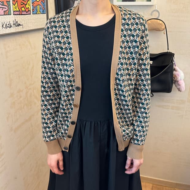 UNDERCOVER의 자카드 가디건 2