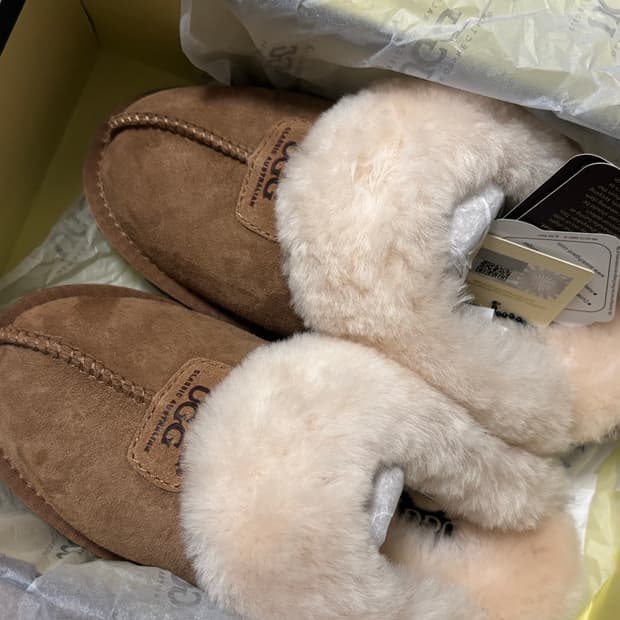 코케트 어그슬리퍼 체스트넛