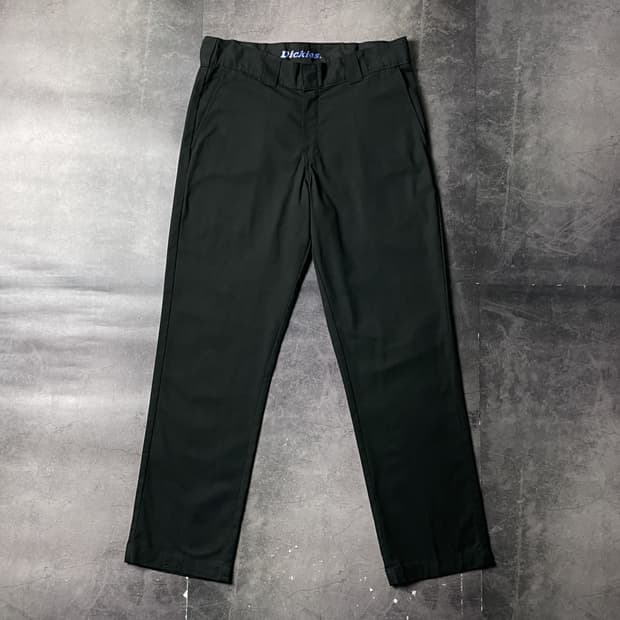DICKIES 디키즈 FLEX 빈티지 블랙 워크 팬츠 A00954