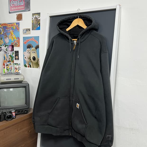 Carhartt 칼하트 레인디펜더 써멀 풀 후드집업