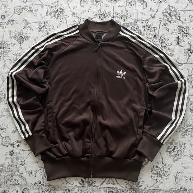 아디다스 구유로파 브라운 트랙탑 져지