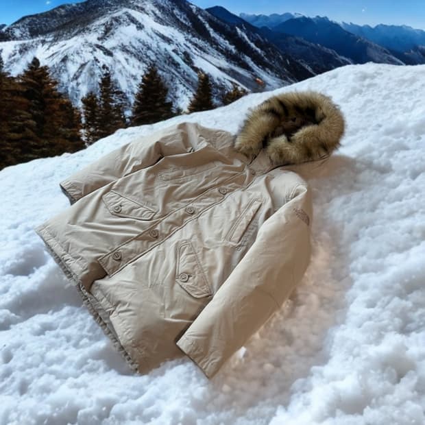 노스페이스 화이트라벨 퍼 패딩 구스다운