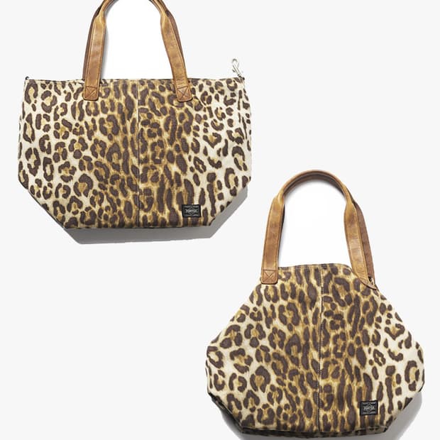 HEAD PORTER - LEOPARD TOTE BAG