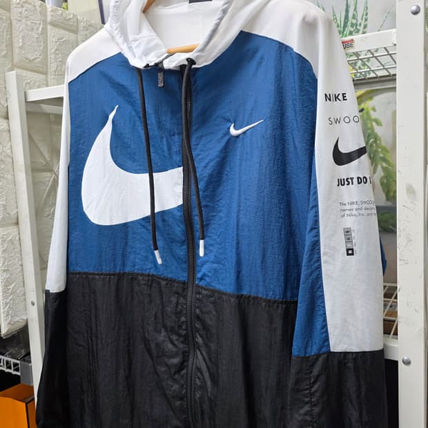 나이키 바람막이 105 더블빅 스우시 후드 바람막이점퍼 MM61