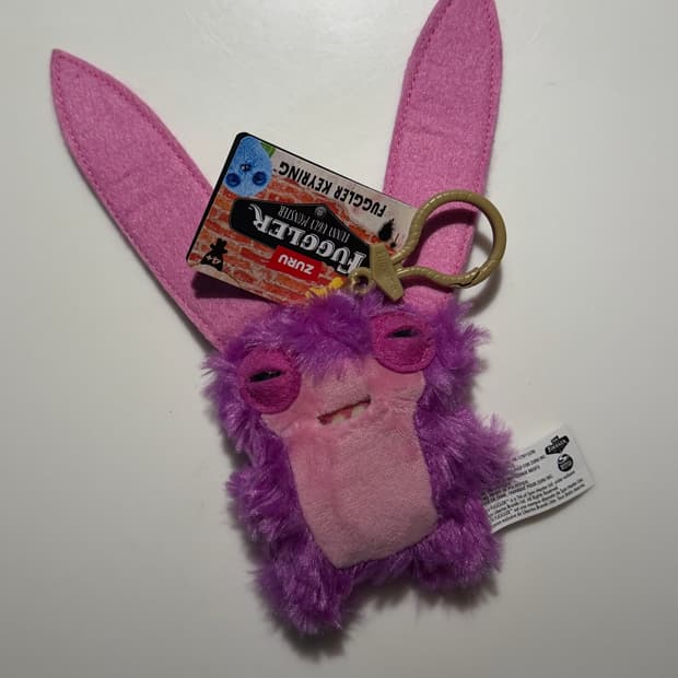 퍼글러 롱롱이어 인형 키링