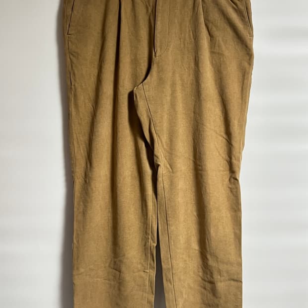 버버리 스웨이드 와이드 치노팬츠 슬랙스 38