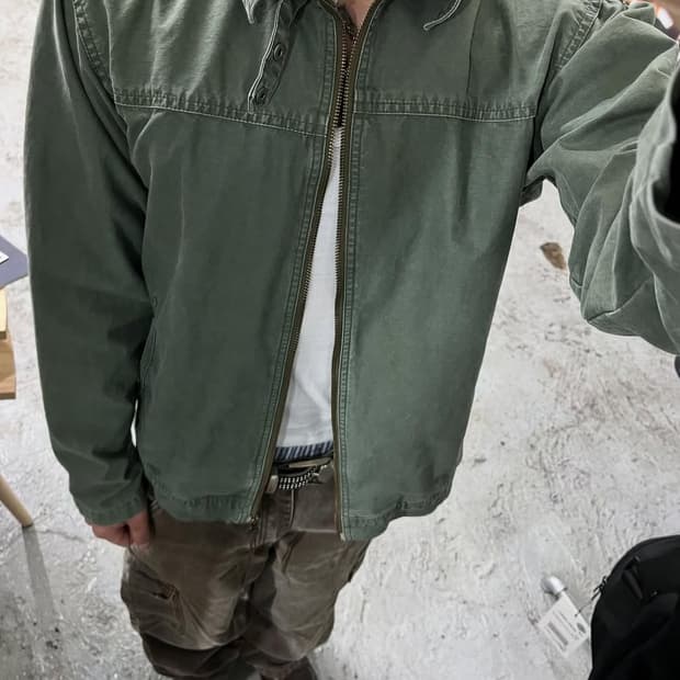 RUSSK 2way zip work jacket