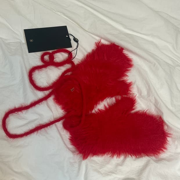 더바넷 벙어리 장갑 레드