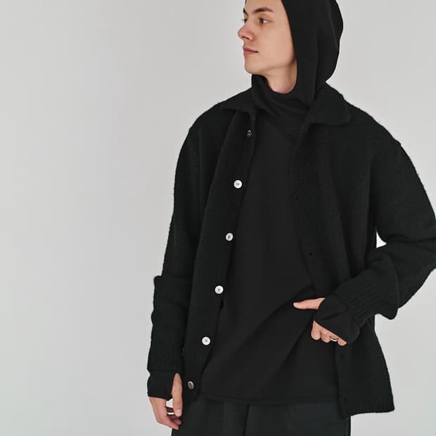 폴브레이크 Brushed Shetland Wool Cardigan 2