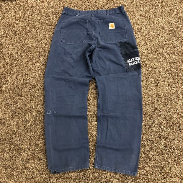 칼하트 쿼터스낵스 심플 워크 팬츠
