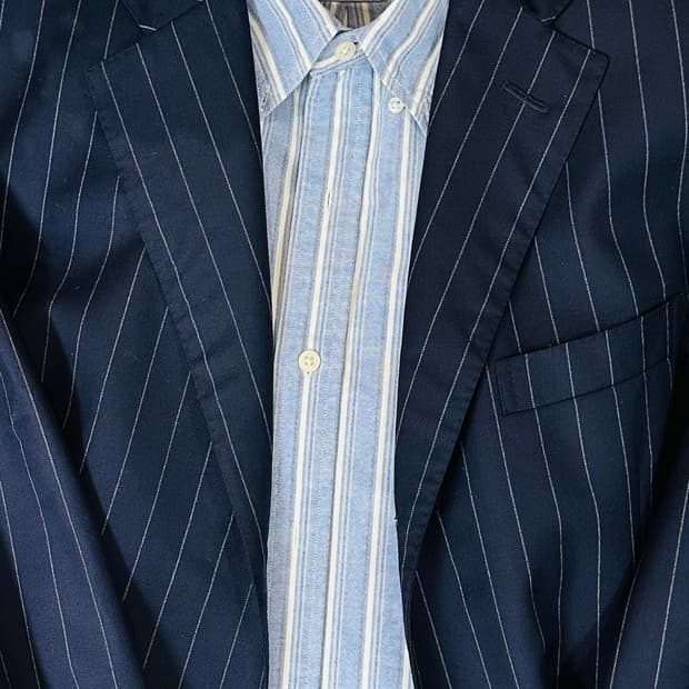 폴로 랄프로렌 스트라이프 블레이저