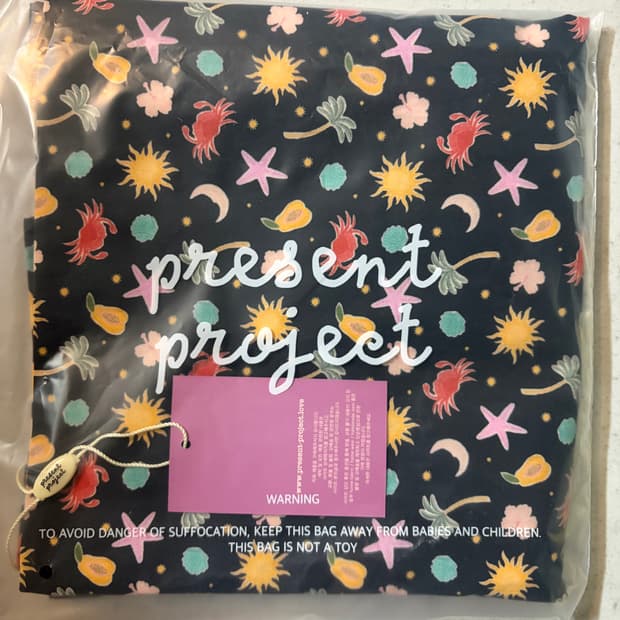 프프 쇼룸 상품 썸나 에코팩 에코백 새상품 프레젠트프로젝트 (교환)