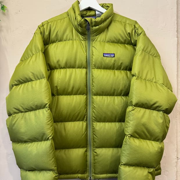 파타고니아 04‘s 패커블 다운 그린 L