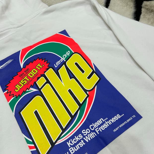 [L]나이키 스포츠 Keep it Clean 후드/화이트/기모