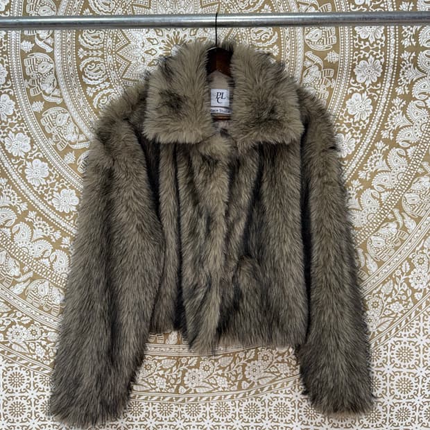 플레이스 스튜디오 여성 퍼 자켓 