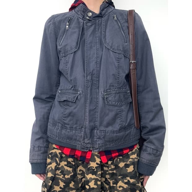 빈티지 워크웨어 유틸리티 자켓 y2k