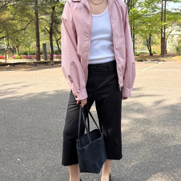 [새상품] shop klue 샵클루 radd pants 일자 카프리팬츠