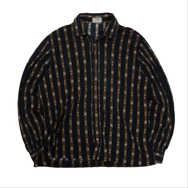 Celine Monogram Chain Pattern Shirt