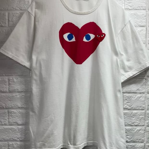 꼼데가르송 PLAY 반팔 m