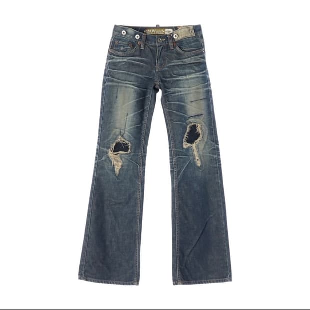 SJ WANNABE 빈티지 데님팬츠 S