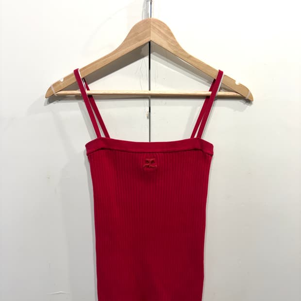 Courreges 꾸레쥬 립 탱크탑