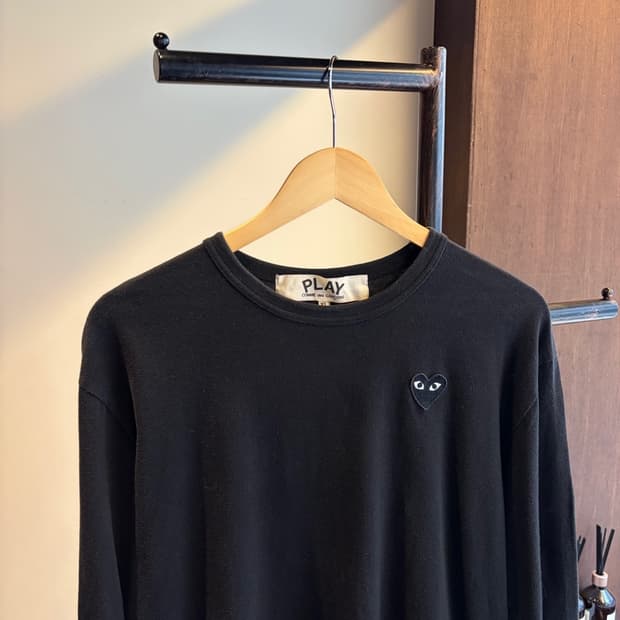 15031 - 꼼데가르송 블랙 롱슬리브