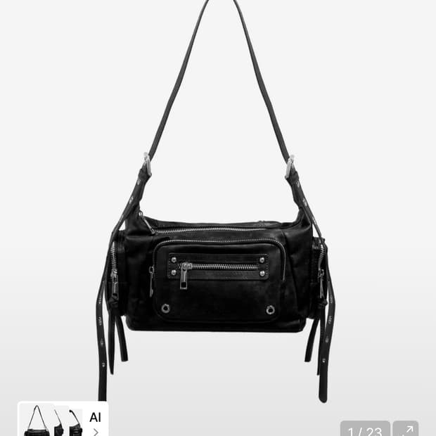 블랙 퍼플 마르코 백 Marco Bag_BLACK